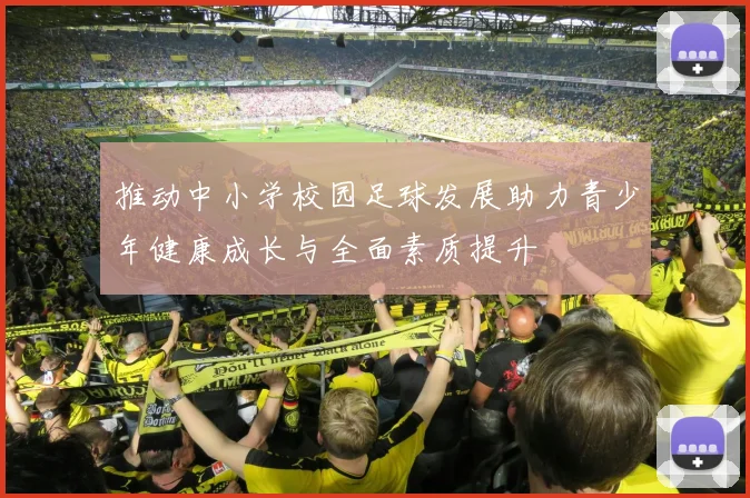 推动中小学校园足球发展助力青少年健康成长与全面素质提升
